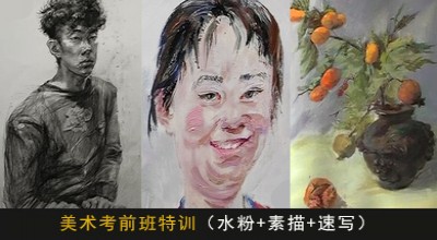美术考前班特训（水粉+素描+速写）